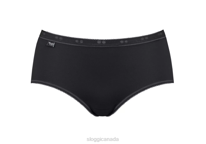 Knickers | N024479 Black BASIC+ Midi knickers Women sloggi