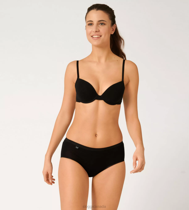 Knickers | N024479 Black BASIC+ Midi knickers Women sloggi