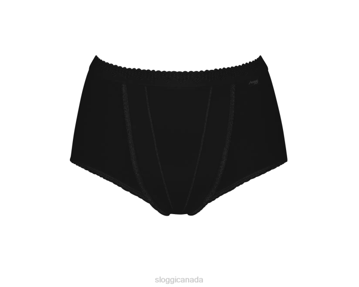 Knickers | N024498 Black CONTROL Maxi knickers Women sloggi