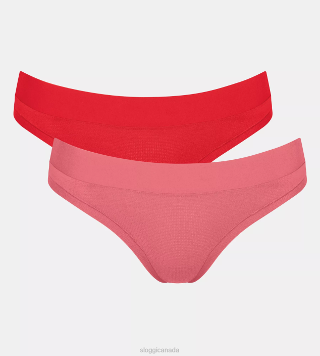 Knickers | N024508 Red - Light combination GO ALLROUND Mini knickers Women sloggi
