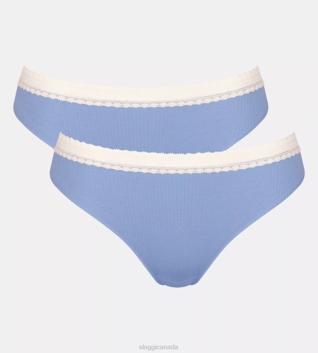 Knickers | N02451 Fabulous GO RIBBED Tai knickers Women sloggi