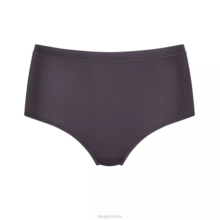 Knickers | N024520 Mauve Grey WOW COMFORT Highwaist knickers Women sloggi