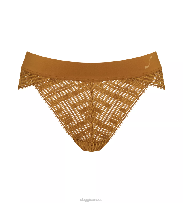 Knickers | N024600 Honey gold S SEVEN Highleg knickers Women sloggi