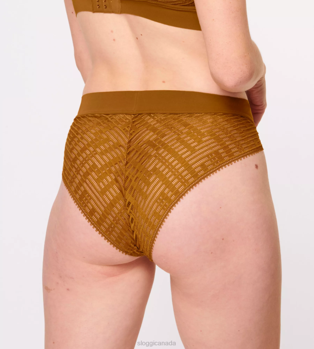 Knickers | N024600 Honey gold S SEVEN Highleg knickers Women sloggi