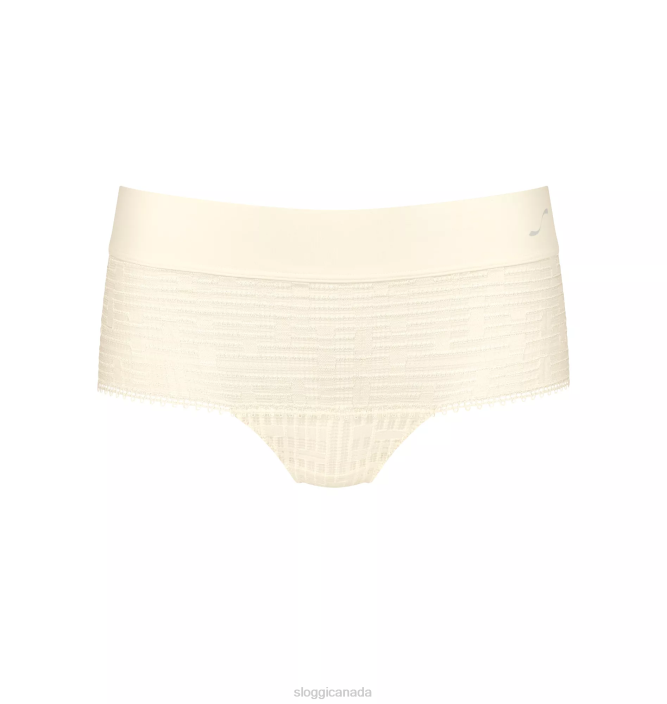 Knickers | N024602 Ecru White S SEVEN Midi knickers Women sloggi
