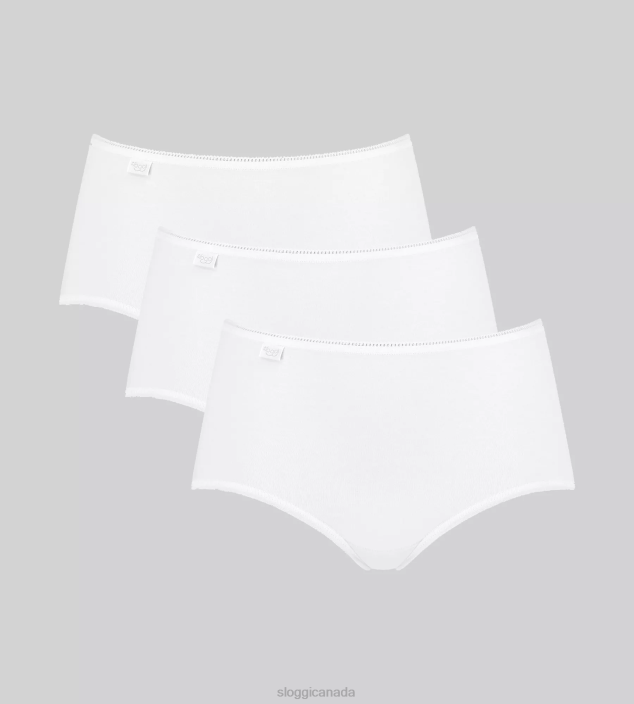 Knickers | N02463 White 24/7 COTTON Midi knickers Women sloggi