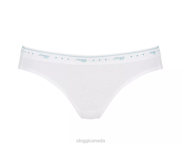 Knickers | N024689 White 24/7 100 Mini knickers Women sloggi