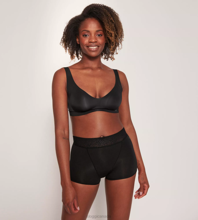 Knickers | N024148 Black PERIOD PANTS Period short knickers Women sloggi