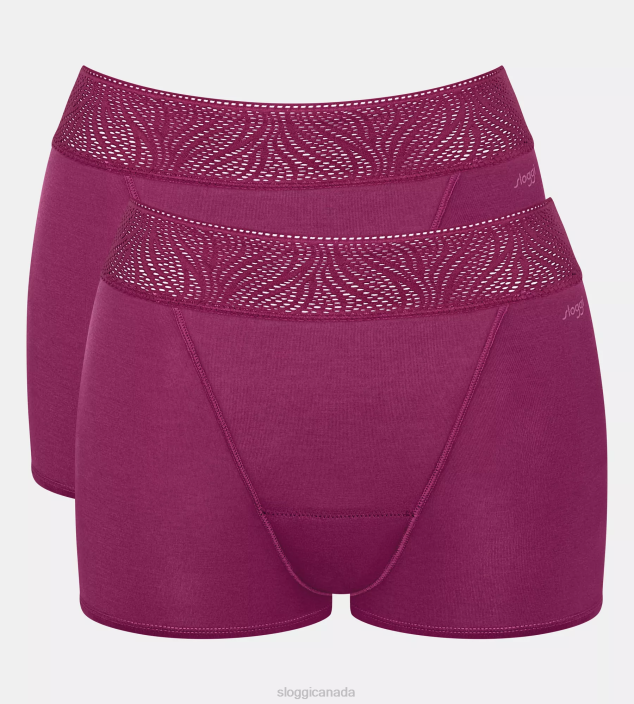 Knickers | N024318 Wine PERIOD PANTS Period short knickers Women sloggi