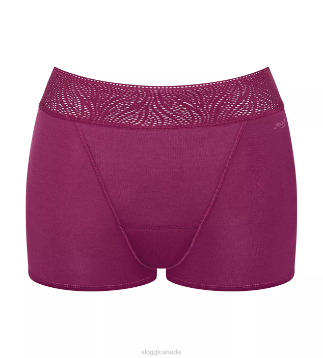 Knickers | N024433 Wine PERIOD PANTS Period short knickers Women sloggi