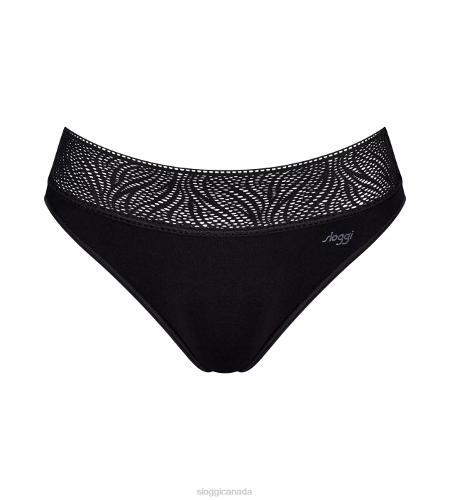 Knickers | N024449 Black PERIOD PANTS Period tai knickers Women sloggi