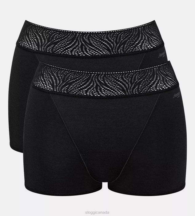 Knickers | N024588 Black PERIOD PANTS Period short knickers Women sloggi