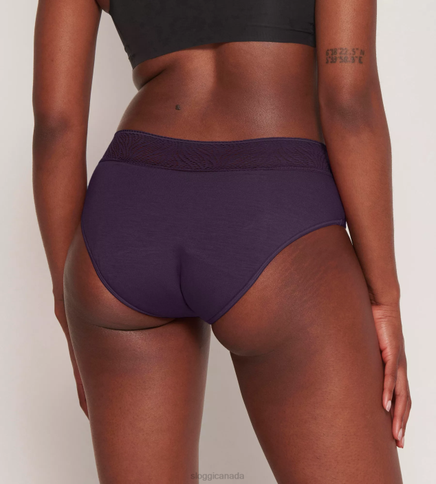 Knickers | N024596 Blueberry PERIOD PANTS Period hipster knickers Women sloggi