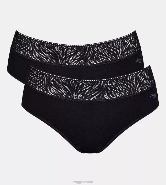 Knickers | N024667 Black PERIOD PANTS Period hipster knickers Women sloggi