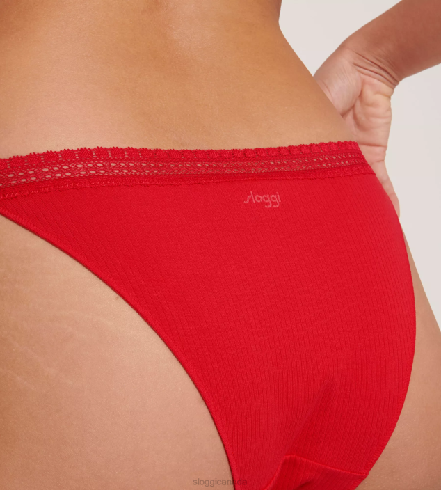 Knickers | N024344 Campari GO RIBBED Brazilian knickers Women sloggi