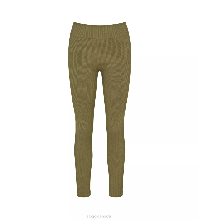 Loungewear | N024481 Martini Olive EVER INFUSED CBD Leggings Women sloggi
