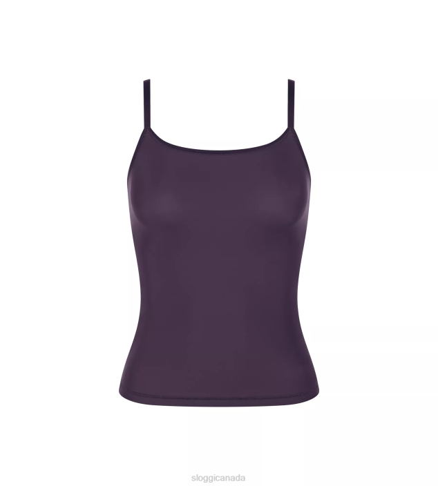 Loungewear | N024438 Blueberry SOFT ADAPT Top with spaghetti straps Women sloggi