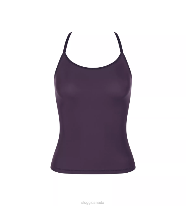 Loungewear | N024438 Blueberry SOFT ADAPT Top with spaghetti straps Women sloggi