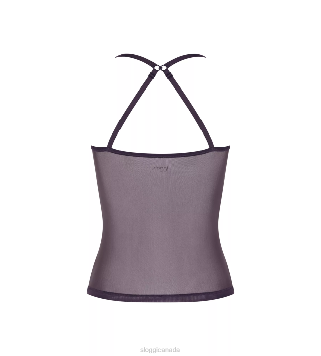 Loungewear | N024438 Blueberry SOFT ADAPT Top with spaghetti straps Women sloggi