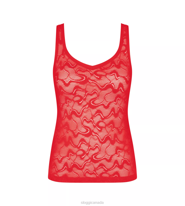 Loungewear | N024470 Fabulous GO ALLROUND LACE Tank top Women sloggi