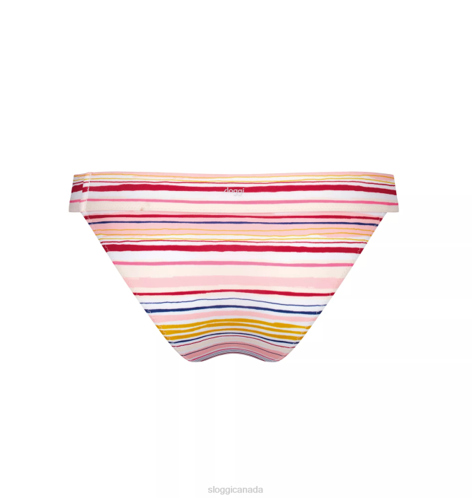 Swimwear N024535 Yellow - Light Combination SHORE CANDY BASSLET Brazilian bikini bottoms Women sloggi