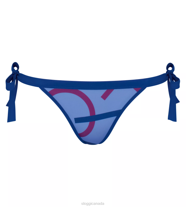Swimwear N024541 Lilac - Light Combination SHORE MARINA GRANDE Brazilian bikini bottoms Women sloggi