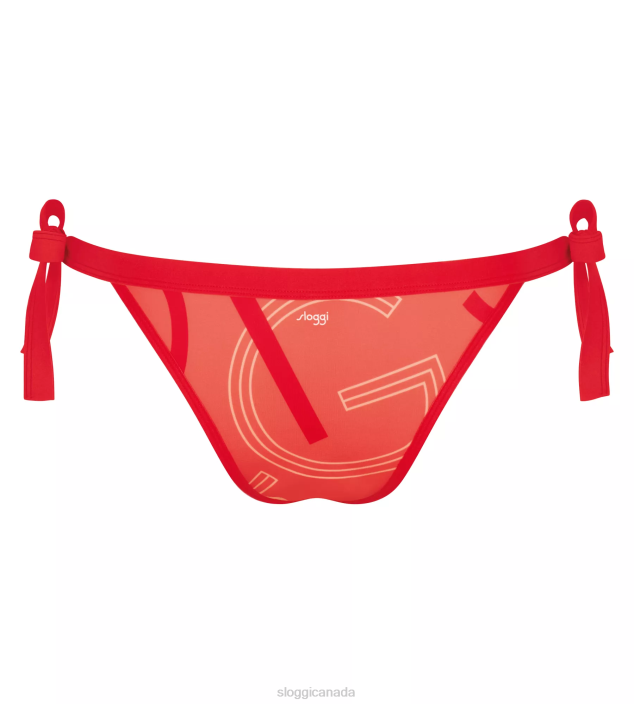 Swimwear N024687 Campari - Light combination SHORE MARINA GRANDE Brazilian bikini bottoms Women sloggi